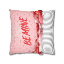 Load image into Gallery viewer, Red, White and Pink Hearts Pillow Case, Valentine's Day Decor. Pillow not included. 513d