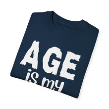 Load image into Gallery viewer, Age is My Superpower Unisex Tee, Celebrating Wisdom with Style - b