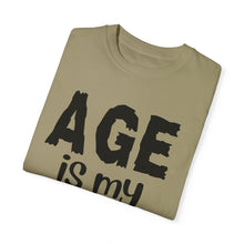 Load image into Gallery viewer, Age is My Superpower Unisex Tee, Celebrating Wisdom with Style - b