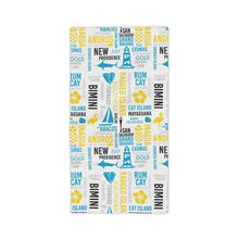 Load image into Gallery viewer, Islands of The Bahamas Beach Towels featuring Official Print - 345c