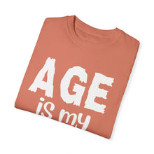 Load image into Gallery viewer, Age is My Superpower Unisex Tee, Celebrating Wisdom with Style - 503a