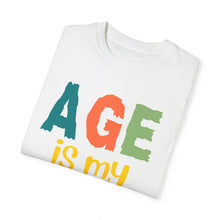 Load image into Gallery viewer, Age is My Superpower Unisex Tee, Celebrating Wisdom with Style - 503a