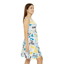 Load image into Gallery viewer, Islands of The Bahamas Women's Skater Dress - 396d