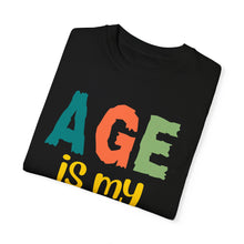 Load image into Gallery viewer, Age is My Superpower Unisex Tee, Celebrating Wisdom with Style - 503a