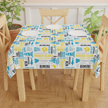 Load image into Gallery viewer, Islands of The Bahamas Tablecloth - 429a