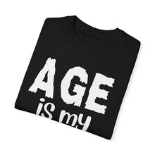 Load image into Gallery viewer, Age is My Superpower Unisex Tee, Celebrating Wisdom with Style - b