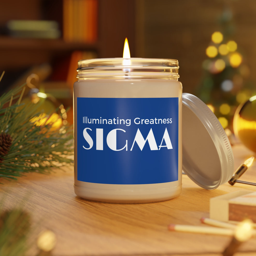 Black Pride Candle| Illuminating Greatness | Sigma Husband | Sigma Boyfriend | Gift for Sigma Man | Natural Soy Blend Candle - 480b