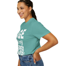 Load image into Gallery viewer, Age is My Superpower Unisex Tee, Celebrating Wisdom with Style - 503a