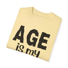 Load image into Gallery viewer, Age is My Superpower Unisex Tee, Celebrating Wisdom with Style - b