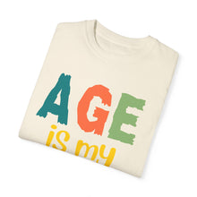 Load image into Gallery viewer, Age is My Superpower Unisex Tee, Celebrating Wisdom with Style - 503a