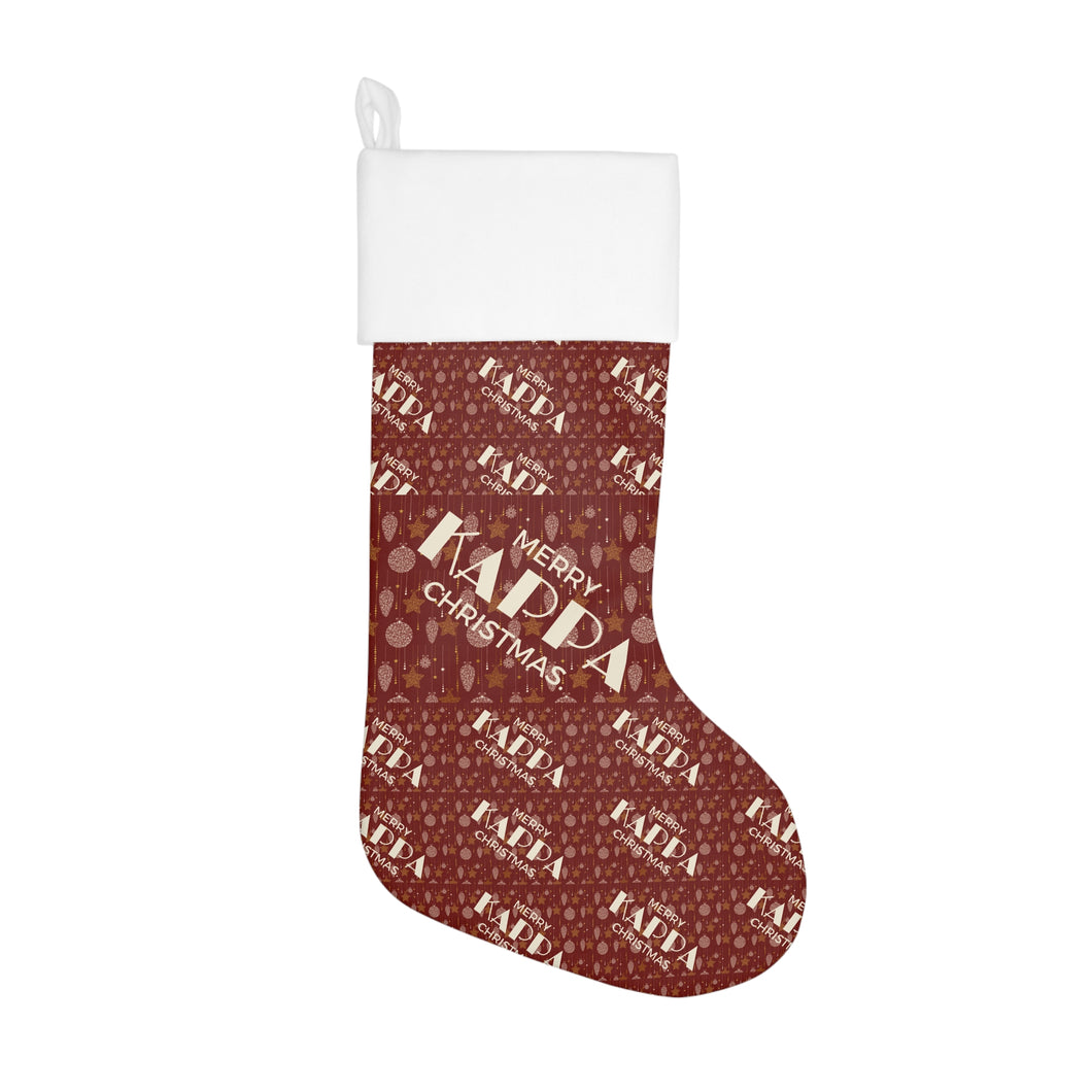 Kappa Christmas Stocking,  Gift for Kappa Husband, Boyfriend, Brother or Son. 514a