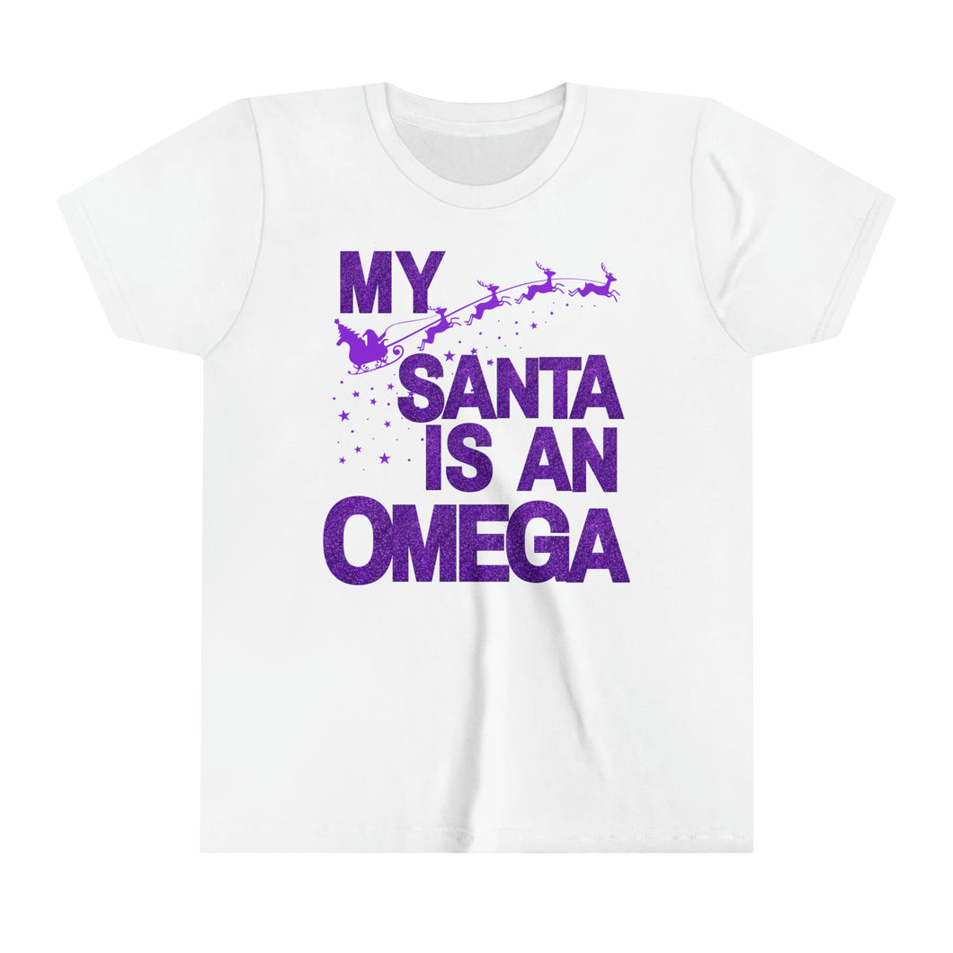 My Santa Is An Omega Kids Shirt. Omega Kid Christmas Holiday Shirt - 520c