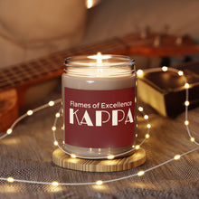Load image into Gallery viewer, Black Pride Candle| Flames of Excellence | Kappa Husband | Kappa Boyfriend | Gift for Kappa Man | Natural Soy Blend Candle - 479f
