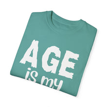 Load image into Gallery viewer, Age is My Superpower Unisex Tee, Celebrating Wisdom with Style - 503a