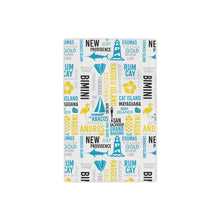 Load image into Gallery viewer, Islands of The Bahamas Beach Towels featuring Official Print - 345c