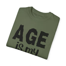 Load image into Gallery viewer, Age is My Superpower Unisex Tee, Celebrating Wisdom with Style - b