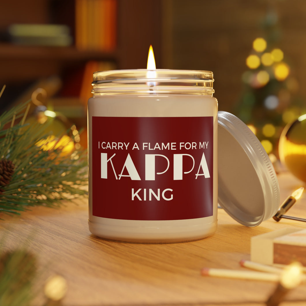 Black Pride Candle| I Carry a Flame | Kappa Husband | Kappa Boyfriend | Gift for Kappa Man | Natural Soy Blend Candle - 479a