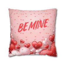 Load image into Gallery viewer, Red, White and Pink Hearts Pillow Case, Valentine's Day Decor. Pillow not included. 513d