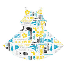 Load image into Gallery viewer, Islands of The Bahamas Girls' Sleeveless Sundress - 354e