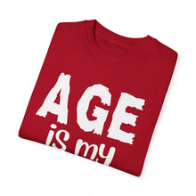 Load image into Gallery viewer, Age is My Superpower Unisex Tee, Celebrating Wisdom with Style - 503a