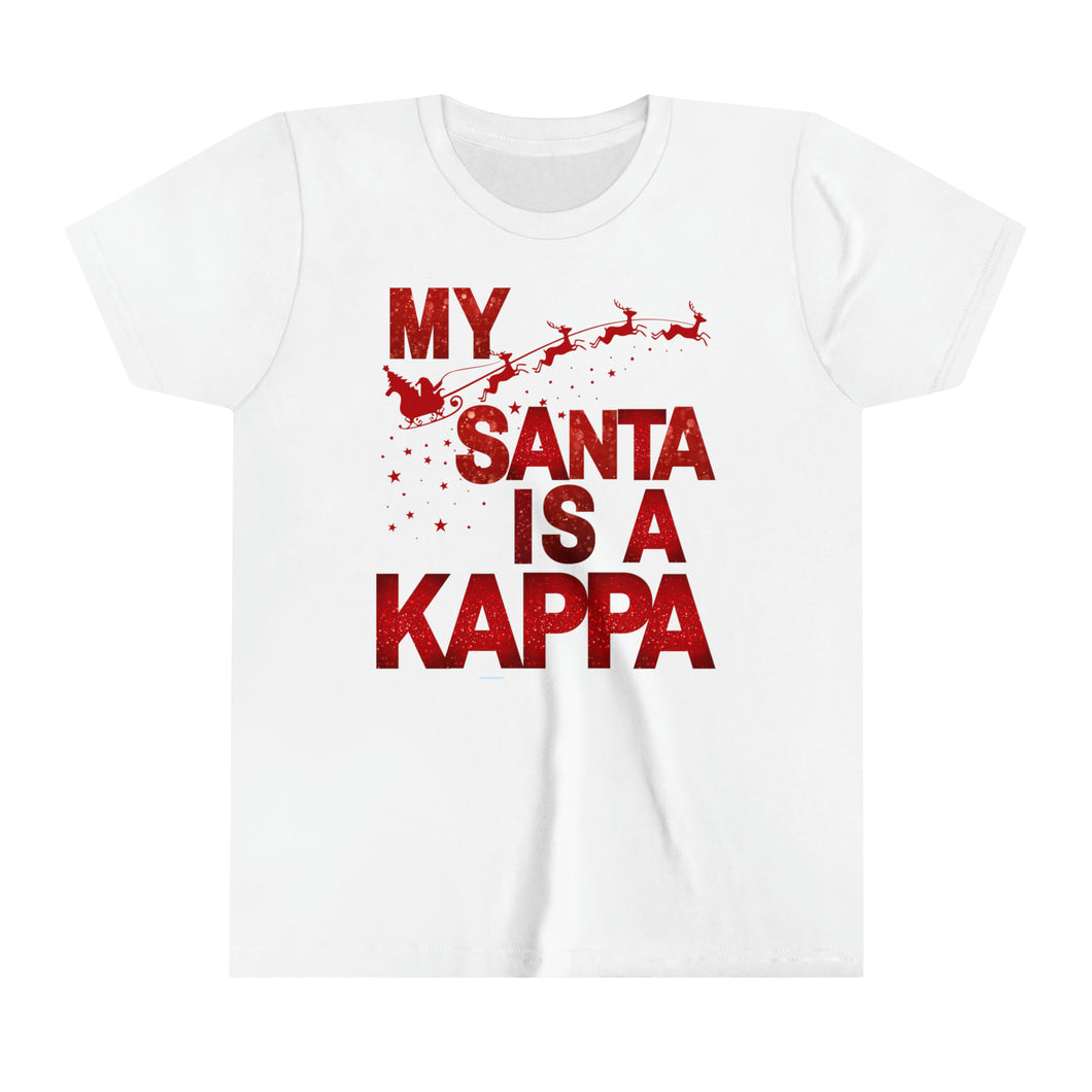 My Santa Is A Kappa Kids Shirt. Kappa Kid Christmas Holiday Shirt - 520a