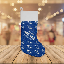 Load image into Gallery viewer, Sigma Christmas Stocking,  Gift for Sigma Husband, Boyfriend, Brother or Son. 515a
