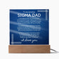Gift for Sigma Dad, Birthday Gift for Dad, Gift for Sigma Dad, Father's Day Gift for Sigma Dad, Acrylic Plaque - 448b