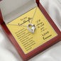 Gift for Granddaughter Forever Love Necklace, Gift from Gramma, Granddaughter Birthday, Granddaughter Celebration