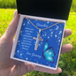 To My Grandson Chain with Cross, Gift for Grandson, From Gramma, From Nana, 277a