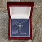 Gift for Granddaughter, Graduation Gift for Granddaughter, Granddaughter Birthday, From Granddad, From Grandmother, Grandchild Gift, Cross Necklace. 292c