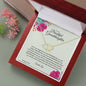 Gift for Granddaughter, Christmas Gift for Granddaughter, From Granddad, From Grandmother, Grandchild Gift, Everlasting Love Necklace. 222c