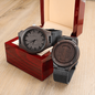 To My Boyfriend Watch, Gift for Boyfriend Birthday. Engagement Gift, Long Distance Boyfriend. Wooden Watch. 259a
