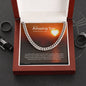Gift for Son, Son Christmas Gift, Son Gift, Son Birthday Gift, Cuban Link Chain for Son. 243d