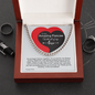 To My Fiancee Chain, Gift for Fiancee Birthday. Engagement Gift, Fiancee Valentine's Day Gift. Fiancee Birthday Gift. Cuban Cable Chain 254c