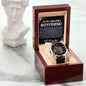 To My Boyfriend Man Watch, Romantic Gift for Your Man, Sentimental Anniversary Gift for Boyfriend, Husband Birthday, Gift for Him 336e