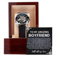 To My Boyfriend Man Watch, Romantic Gift for Your Man, Sentimental Anniversary Gift for Boyfriend, Husband Birthday, Gift for Him 336e
