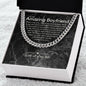 To My Boyfriend Chain, Romantic Gift for Boyfriend, Sentimental Anniversary Gift for Boyfriend, Boyfriend Birthday, Gift for Him 326a