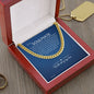 To My Soulmate Chain, Romantic Gift for Soulmate, Sentimental Anniversary Gift for Boyfriend, Husband Birthday, Gift for Him 331f