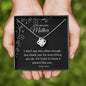 Gift for Mom, Mom's Birthday, Christmas Gift for Mom. Love Knot Necklace. 173c