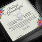 Gift for Granddaughter, Christmas Gift for Granddaughter, From Granddad, From Grandmother, Grandchild Gift, Love Knot Necklace. 218a