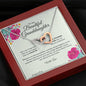 Gift for Granddaughter, Christmas Gift for Granddaughter, From Granddad, From Grandmother, Grandchild Gift, Interlocking Heart Necklace. 220c
