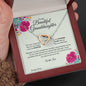 Gift for Granddaughter, Christmas Gift for Granddaughter, From Granddad, From Grandmother, Grandchild Gift, Interlocking Heart Necklace. 220c