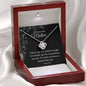 Gift for Mom, Mom's Birthday, Christmas Gift for Mom. Love Knot Necklace. 173c