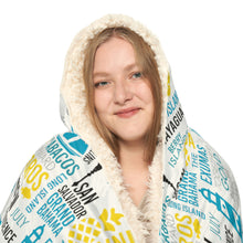 Load image into Gallery viewer, Islands of The Bahamas Snuggle Blanket - 361b