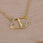 Gift for Granddaughter, Christmas Gift for Granddaughter, From Granddad, From Grandmother, Grandchild Gift, Everlasting Love Necklace. 222b