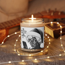 Load image into Gallery viewer, Black Mrs Claus Giving Santa Side Eye, Cinnamon Christmas Candle - 500c
