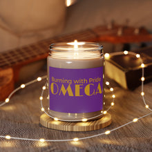Load image into Gallery viewer, Black Pride Candle| Burning with Pride | Omega Husband | Omega Boyfriend | Gift for Omega Man | Natural Soy Blend Candle - 481c
