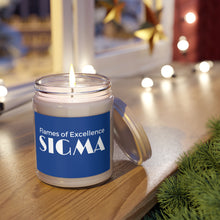 Load image into Gallery viewer, Black Pride Candle| Flames of Excellence | Sigma Husband | Sigma Boyfriend | Gift for Sigma Man | Natural Soy Blend Candle - 480f
