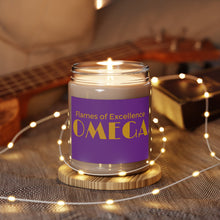 Load image into Gallery viewer, Black Pride Candle| Flames of Excellence | Omega Husband | Omega Boyfriend | Gift for Omega Man | Natural Soy Blend Candle - 481f

