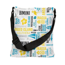 Load image into Gallery viewer, Islands of The Bahamas Adjustable Tote Bag - 421d
